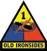 US Army 1st Armored Division Shoulder Patch